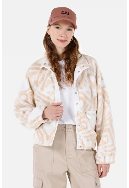 Плюшено яке с джобове