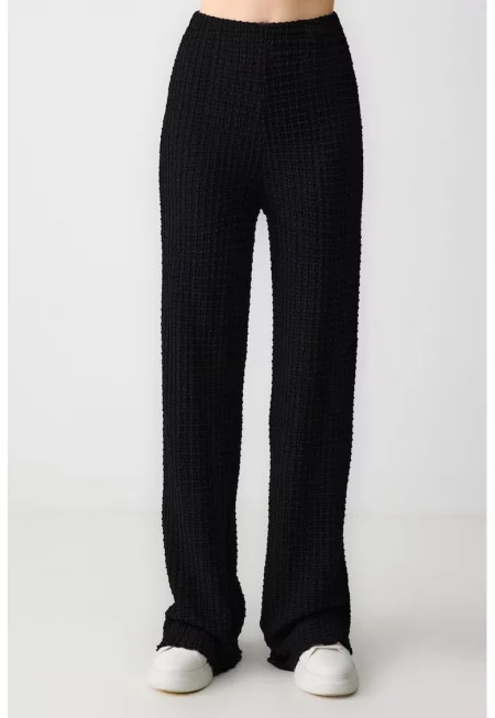 Прав панталон - Черен