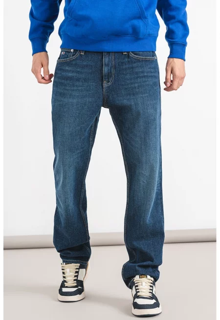 Прави дънки Ryan със стандартна кройка - Тъмносин