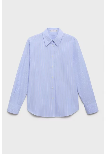 Раирана риза от лиосел и памук