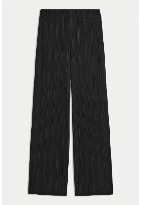 Рипсен панталон - Избеляло черно