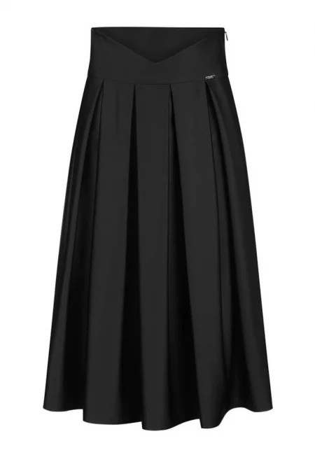 Сатенена пола на кройка по диагонал