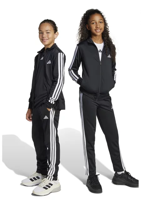 Спортен екип с лого - Бял/Черен