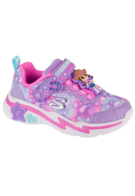 Спортни обувки -  Snuggle Sneaks - Skech Squad 302214L-LVMT - Розови - Розово