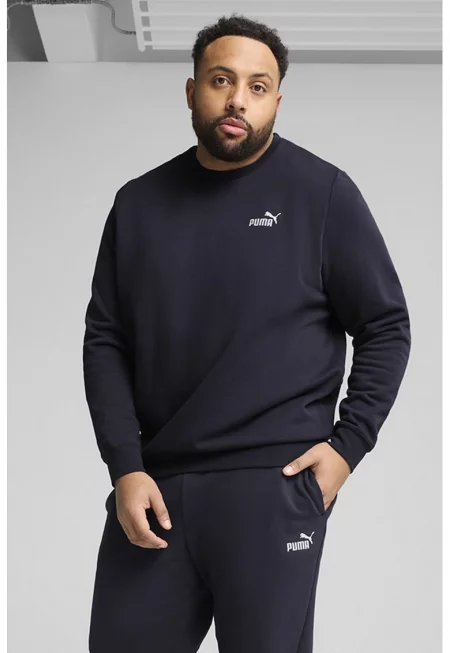 Суитшърт Small No.1 с овално деколте - Тъмносин