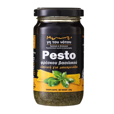 Свежо босилеково песто със зехтин, 185 g