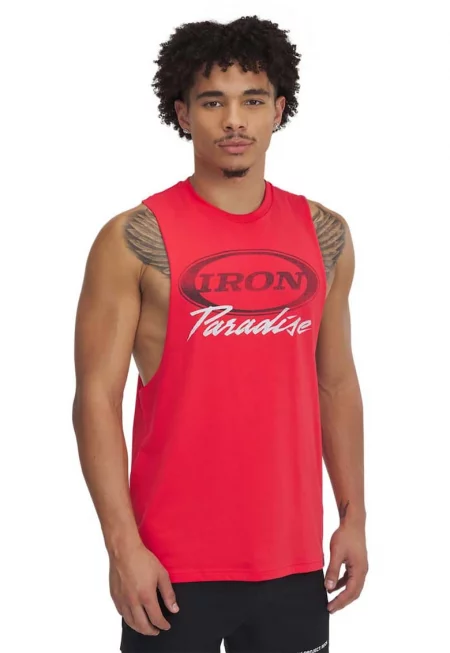 Танк топ Rock Iron с памук