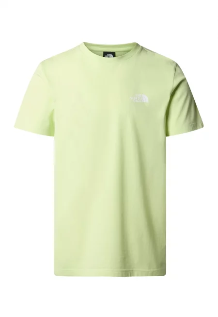 Тениска с памук с овално деколте