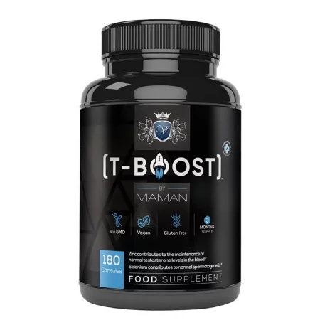 Тестостерон формула за мъже T-Boost Viaman™, 180 таблетки