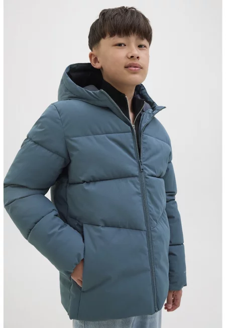 Ватирано зимно яке с джобове