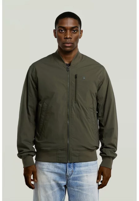 Яке бобър със скосени джобове - Зелени аспержи