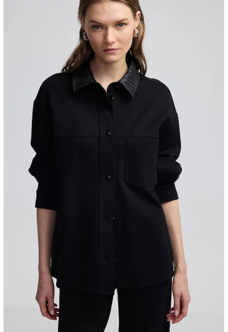 Яке със сплетена яка