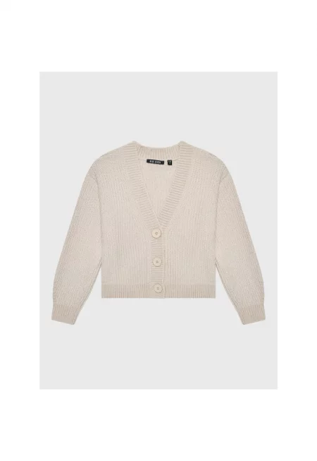 Жилетка за момичета -  301111719 - Полиестер - Бежов