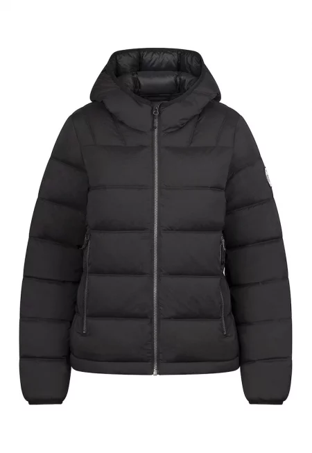 Зимно яке Rollins с цип - Черен