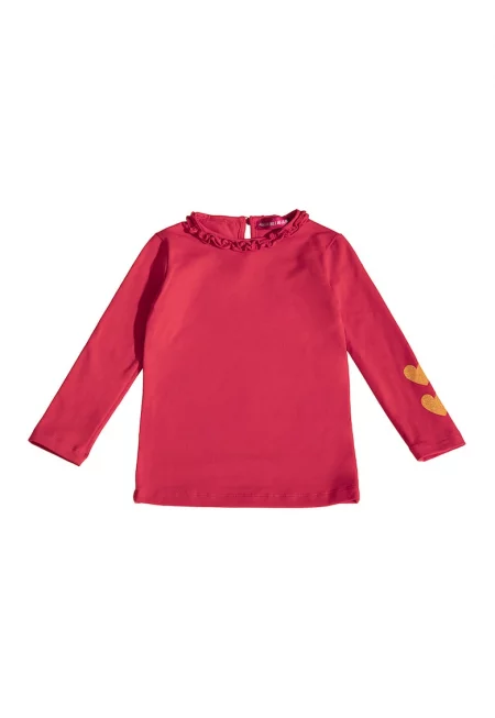 Блуза с овално деколте