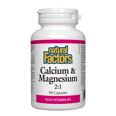 Calcium & Magnesium + Vitamin D3/ Калций и Магнезий + Витамин D3 х 90 капсули