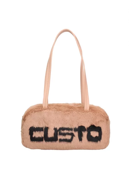 Чанта Lumina Ultra от еко пух - Тъмнобежово