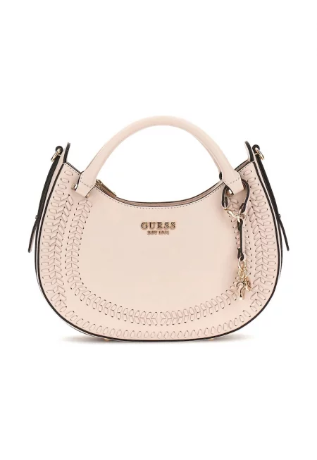 Чанта за рамо от еко кожа с висулки