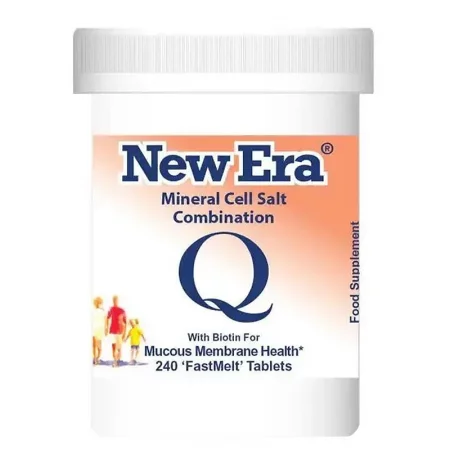 Combination Q – Минерални соли с калиев хлорид и калиев сулфат + биотин за нос и гърло, 240 бързоразтворими таблетки