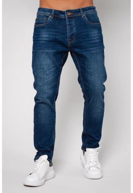 Дълги дънкови дънки Dark Blue I 14535