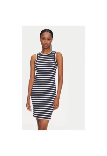 Дамска рокля  4201531 - Памук/Модал - Тъмносин - Тъмносин