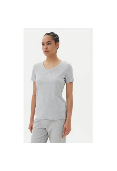 Дамска тениска  Emporio Armani - 7W000094 AF10373 - Памук - Сив - Сив