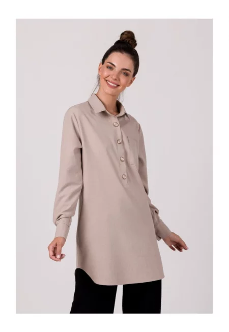 Дамска туника -  Lindry - бежова