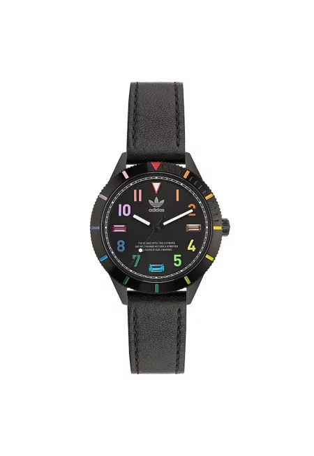 Дамски часовник  модел AOFH22573 - черна силиконова каишка - стоманен корпус - 36мм - водоустойчив 3 ATM