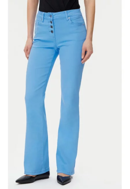 Дамски дънки -  305253286 - Памук/Полиестер - Син