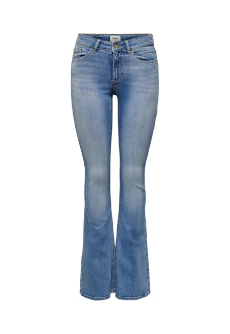 Дамски дънки - САМО - 301829065 - Памук - Син