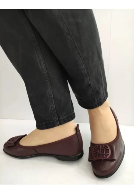 Дамски ежедневни обувки  40001B 23-N Бордо