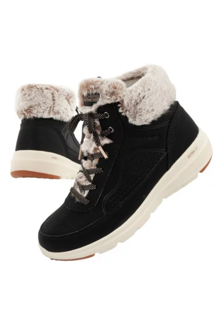 Дамски обувки  [144199/BLK] - зимни - спортни - черни