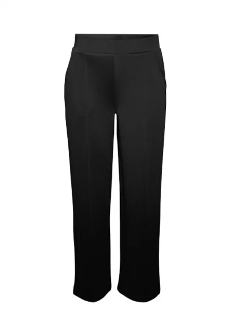Дамски панталон -  302984480 - Полиестер - Черен