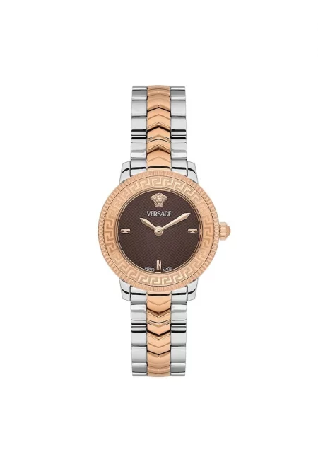 Дамски ръчен часовник  модел VEUCA0624 - 30 мм - златист - розово-златна каишка - кварцов механизъм