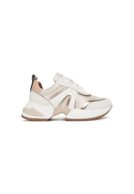 Дамски спортни обувки - ASBBMBW -  Екокожа