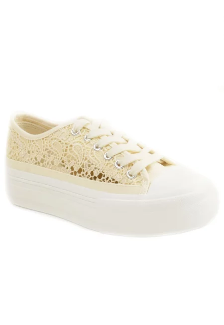 Дамски спортни обувки LCW 25 02 3293LA - Бежов