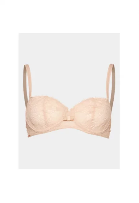 Дамски сутиен -  302948093 - Полиамид - Бежов - Бежов