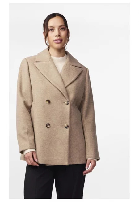 Дамско палто -  481995 - Бежово - Полиестер