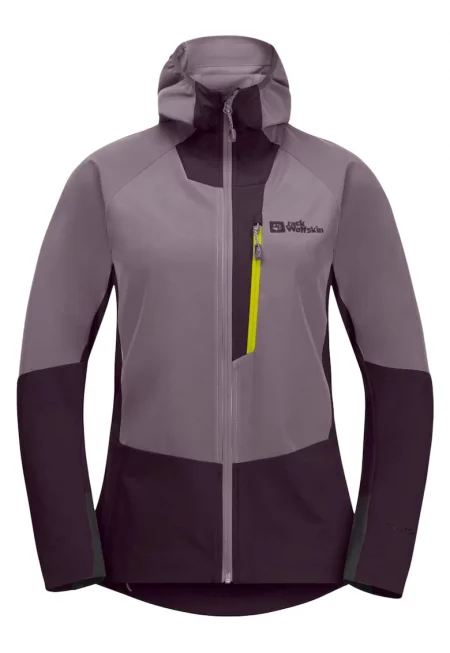 Дамско яке за бягане  Alpspitze Hoody FW 2025 - Лилав