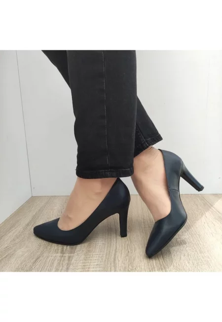 Елегантни дамски обувки  5121 Navy Blue - Navy Blue