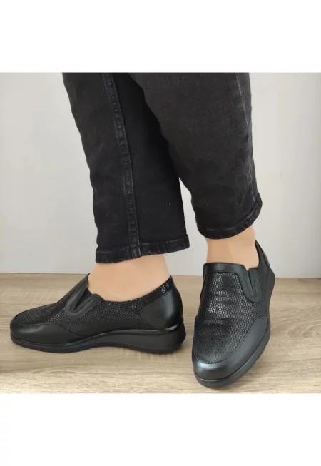 Ежедневни дамски обувки  10011 Black - черни - Черен