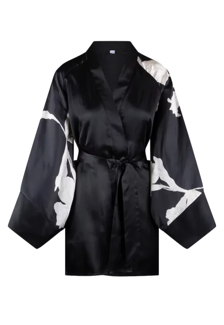 Флорален халат за баня