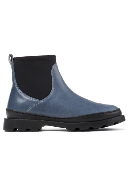 Кожени боти Brutus1435 Chelsea - Черен/Син