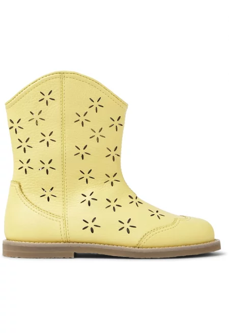 Кожени боти TWS 26959 - Жълт