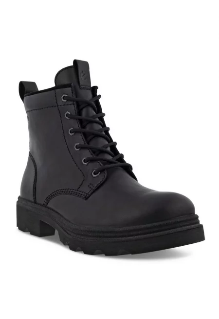 Мъжки ботуши  Winterstiefel Grainer - естествена кожа - Черен