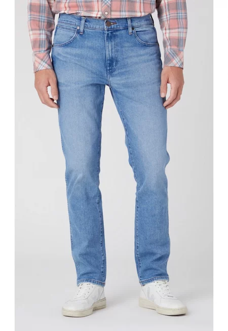 Мъжки дънки  Larston COOL - памук/полиестер/еластан - син - Син