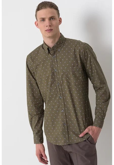 Памучна риза Oxford