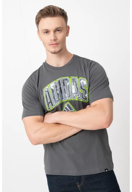 Памучна тениска Camo Script