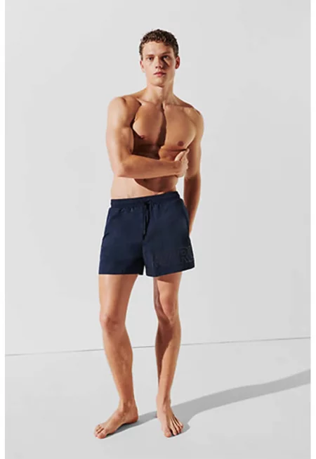 Плувни шорти с регулируема талия - Ултрамарин синьо