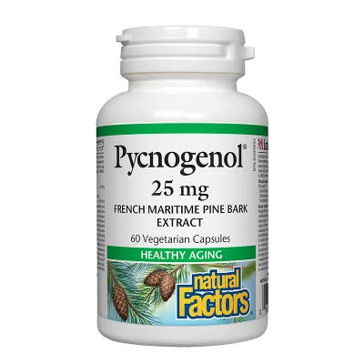 Pycnogenol® - Пикногенол, 25 mg, 60 капсули